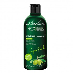 Gel Doccia Superfood Olive Naturalium (500ml): Con proprietà idratanti e riparatrici per la tua pelle